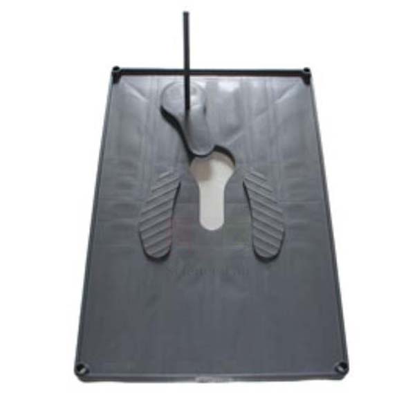 Squatting Plate, Plastic, W/o pan, 120x80cm